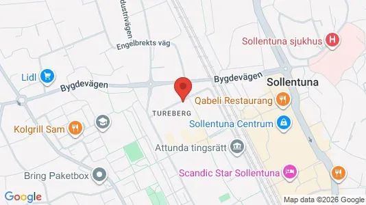 Apartments for rent i Sollentuna - kort over placeringen