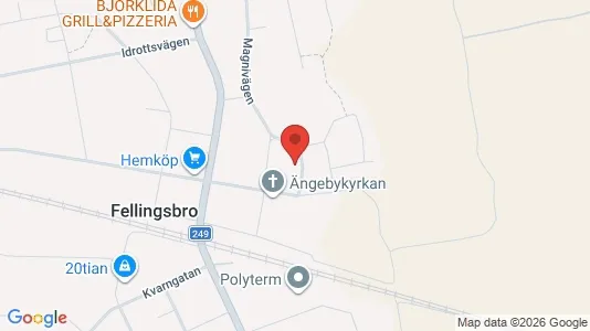 Apartments for rent i Lindesberg - kort over placeringen