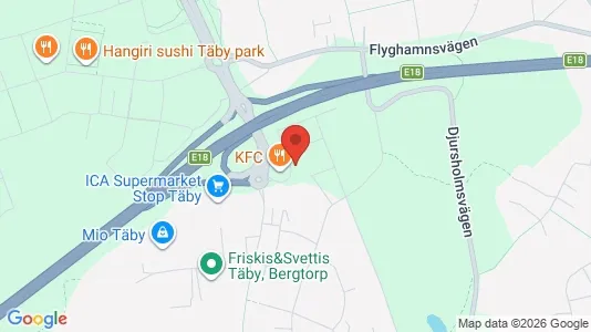 Apartments for rent i Täby - kort over placeringen