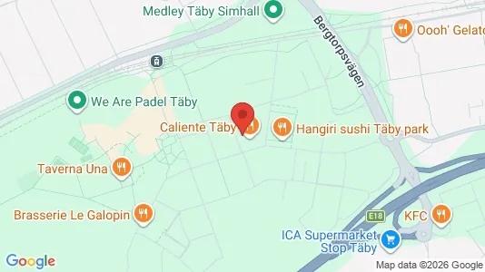 Apartments for rent i Täby - kort over placeringen
