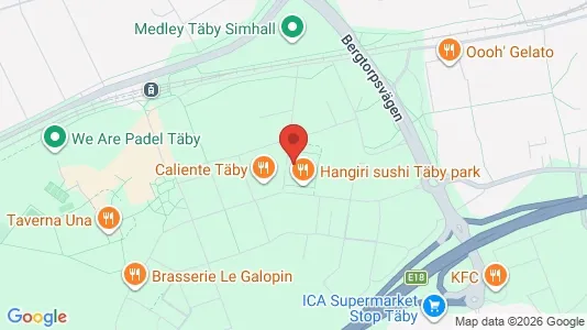 Apartments for rent i Täby - kort over placeringen