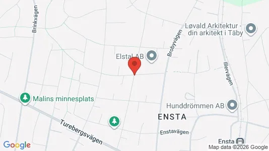 Apartments for rent i Täby - kort over placeringen