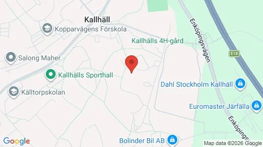 Apartments for rent i Järfälla - kort over placeringen