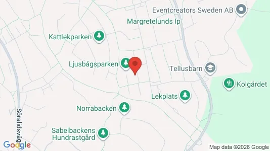 Apartments for rent i Österåker - kort over placeringen
