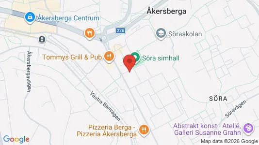 Apartments for rent i Österåker - kort over placeringen