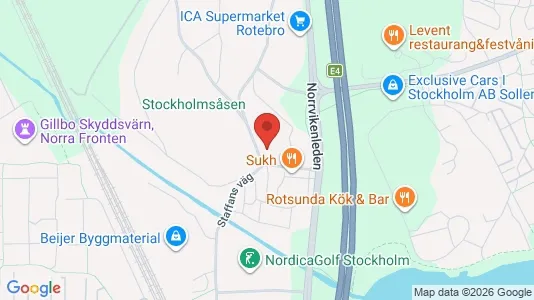 Apartments for rent i Sollentuna - kort over placeringen