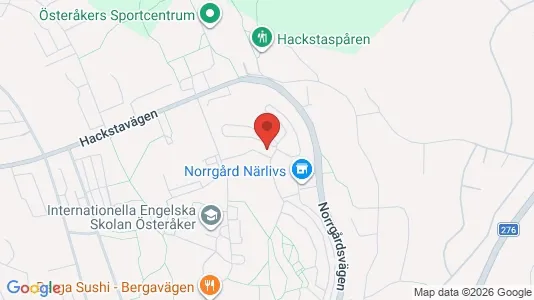 Apartments for rent i Österåker - kort over placeringen