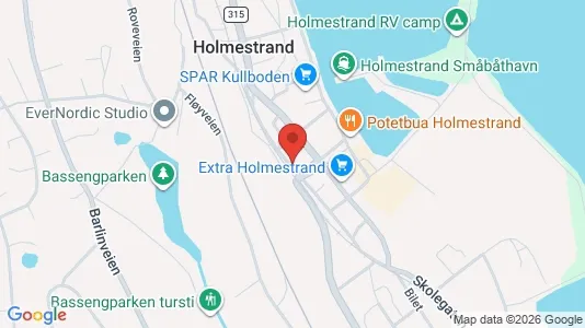 Apartments for rent i Tønsberg - kort over placeringen
