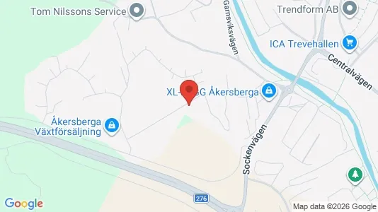 Apartments for rent i Österåker - kort over placeringen