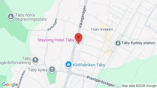 Apartments for rent i Täby - kort over placeringen