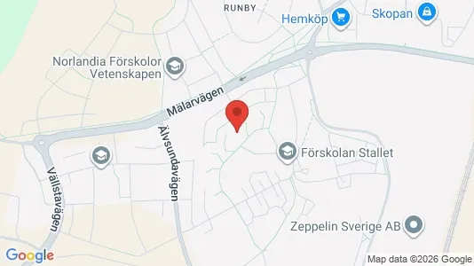 Apartments for rent i Upplands Väsby - kort over placeringen