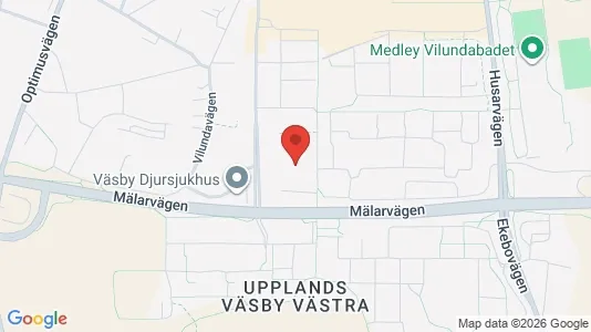 Apartments for rent i Upplands Väsby - kort over placeringen