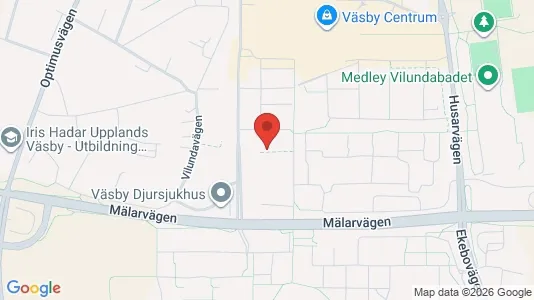 Apartments for rent i Upplands Väsby - kort over placeringen