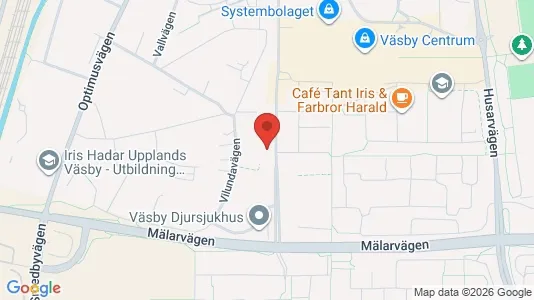 Apartments for rent i Upplands Väsby - kort over placeringen