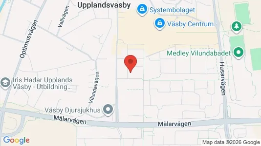 Apartments for rent i Upplands Väsby - kort over placeringen