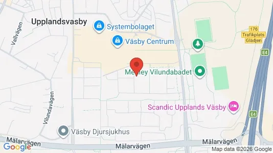 Apartments for rent i Upplands Väsby - kort over placeringen