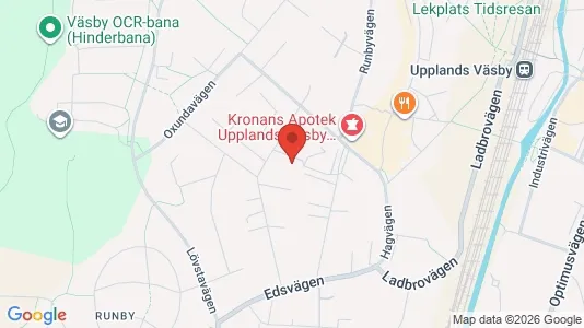 Apartments for rent i Upplands Väsby - kort over placeringen