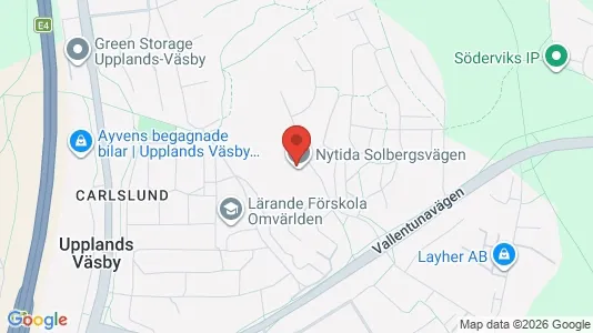 Apartments for rent i Upplands Väsby - kort over placeringen