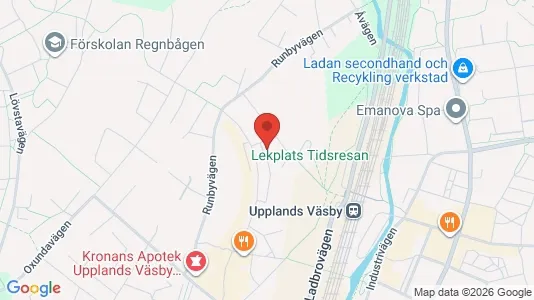 Apartments for rent i Upplands Väsby - kort over placeringen
