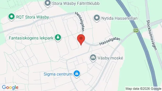 Apartments for rent i Upplands Väsby - kort over placeringen