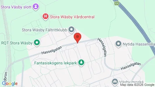 Apartments for rent i Upplands Väsby - kort over placeringen