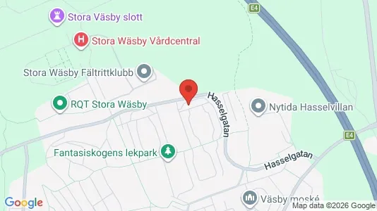 Apartments for rent i Upplands Väsby - kort over placeringen