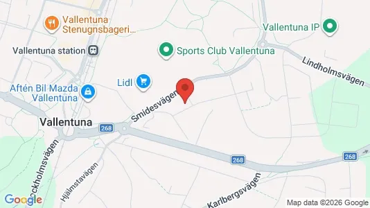 Apartments for rent i Vallentuna - kort over placeringen