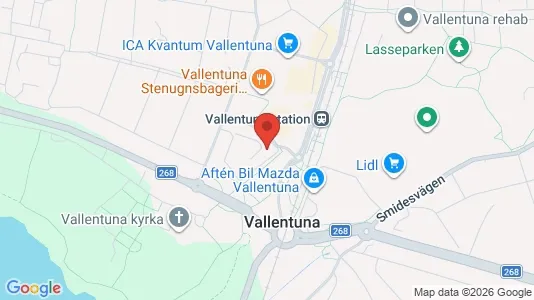 Apartments for rent i Vallentuna - kort over placeringen