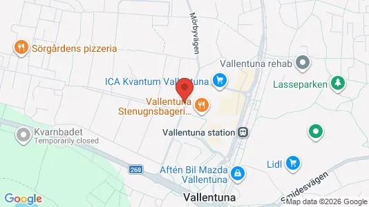 Apartments for rent i Vallentuna - kort over placeringen