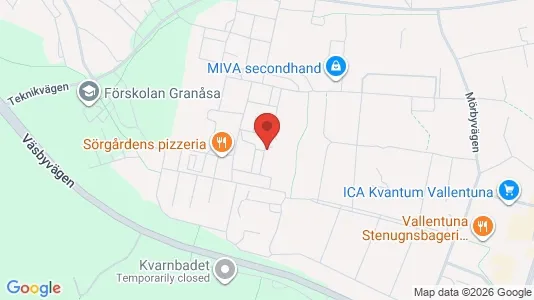 Apartments for rent i Vallentuna - kort over placeringen