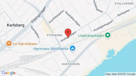 Apartments for rent i Västerås - kort over placeringen
