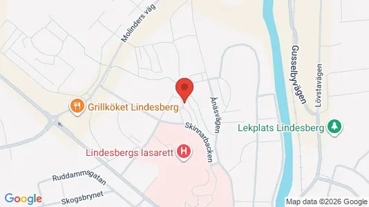 Apartments for rent i Lindesberg - kort over placeringen