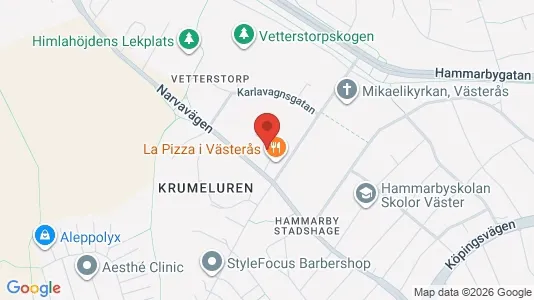 Apartments for rent i Västerås - kort over placeringen