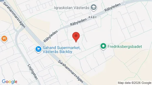 Apartments for rent i Västerås - kort over placeringen