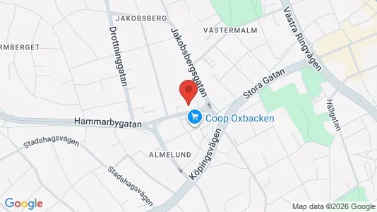 Apartments for rent i Västerås - kort over placeringen