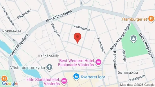 Apartments for rent i Västerås - kort over placeringen