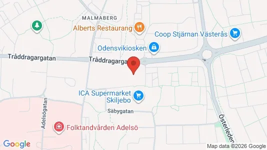Apartments for rent i Västerås - kort over placeringen
