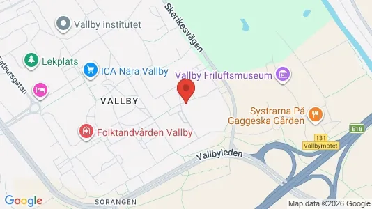 Apartments for rent i Västerås - kort over placeringen