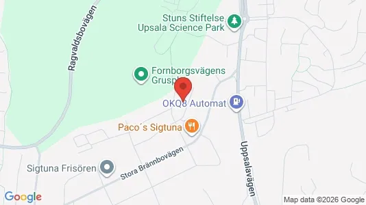 Apartments for rent i Sigtuna - kort over placeringen