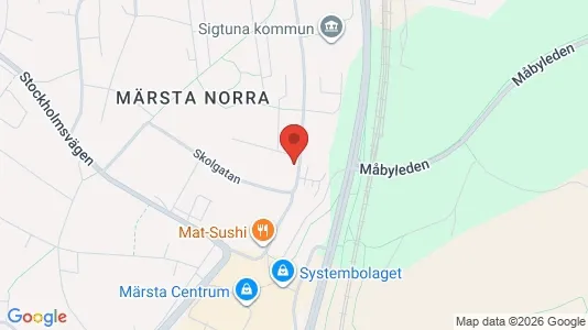 Apartments for rent i Sigtuna - kort over placeringen