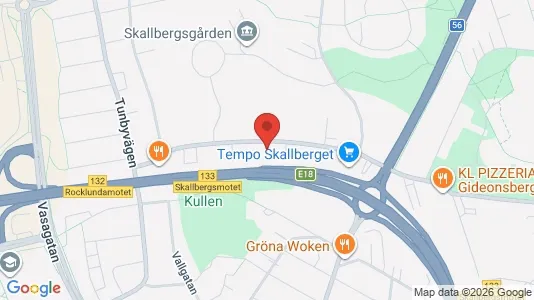 Apartments for rent i Västerås - kort over placeringen