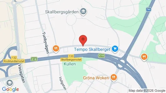 Apartments for rent i Västerås - kort over placeringen