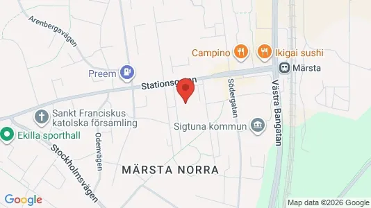 Apartments for rent i Sigtuna - kort over placeringen
