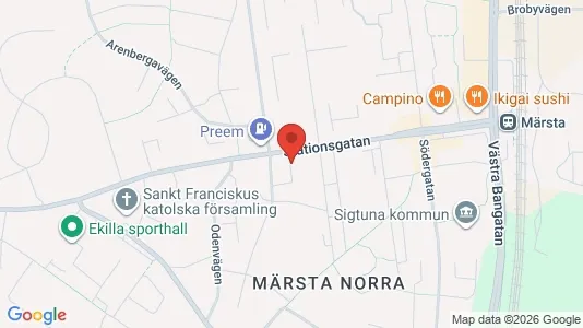 Apartments for rent i Sigtuna - kort over placeringen