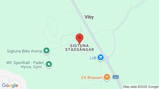 Apartments for rent i Sigtuna - kort over placeringen