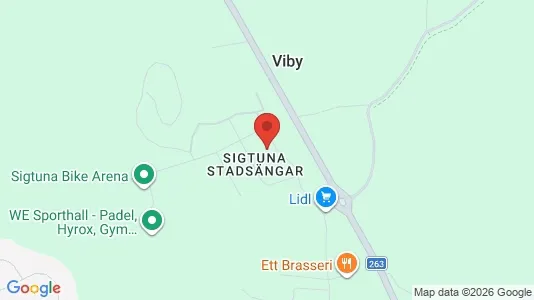 Apartments for rent i Sigtuna - kort over placeringen
