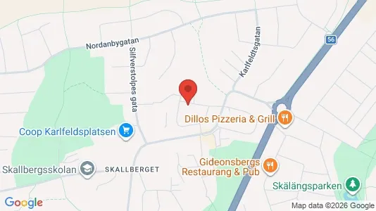 Apartments for rent i Västerås - kort over placeringen