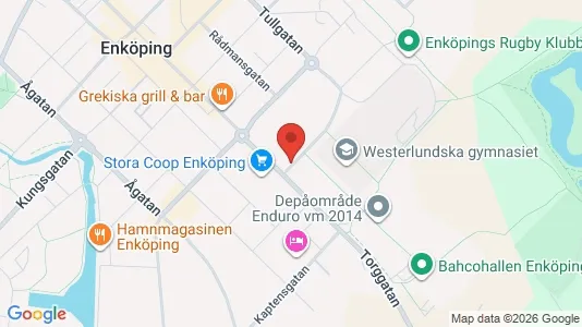 Apartments for rent i Enköping - kort over placeringen
