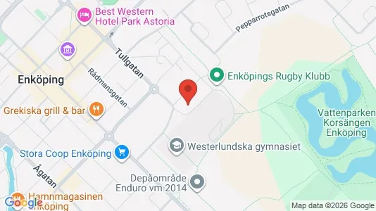 Apartments for rent i Enköping - kort over placeringen