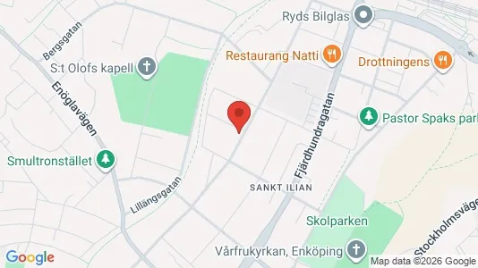 Apartments for rent i Enköping - kort over placeringen